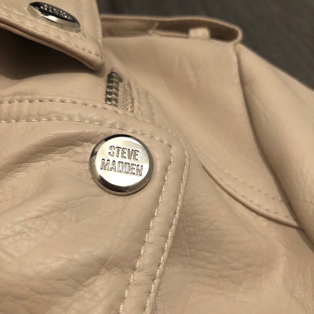SOLD Steve Madden faux leather Jacket - Picture 6 of 16